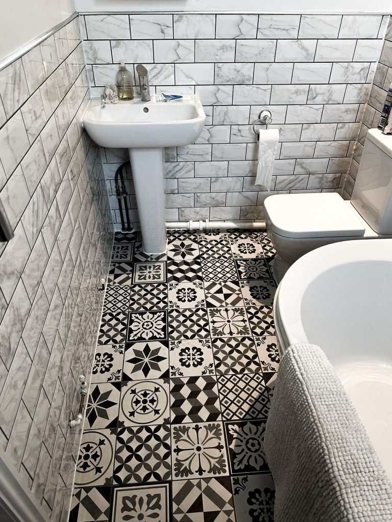Wall & Floor Tiling bathroom